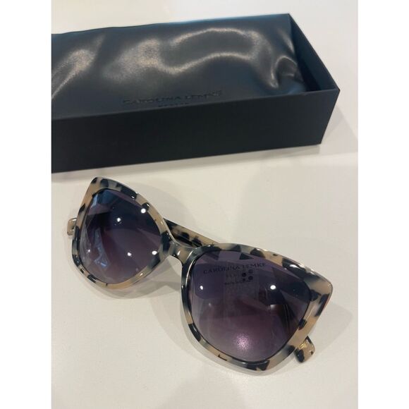 6. $358 Carolina Lemke Berlin Eyewear Rosie Grey, Milky Demi Luxury Premium case main image 8